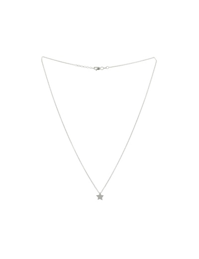 Collar con dije de estrella vaciada