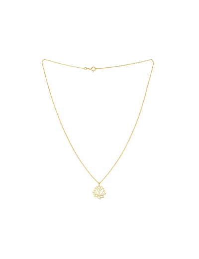 Collar con flor de loto