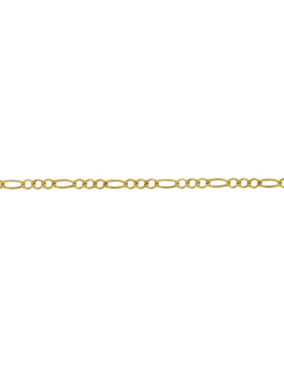 Cadena figaro 50 3x1 rombo